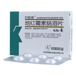力安諾 地紅霉素腸溶片