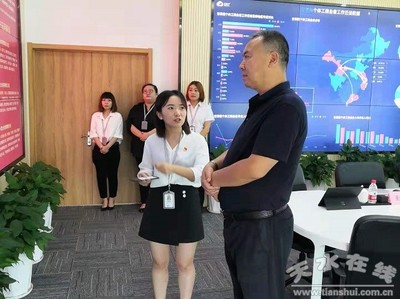 天水市工信局赴天津對接東西部扶貧協作幫扶工作(圖)